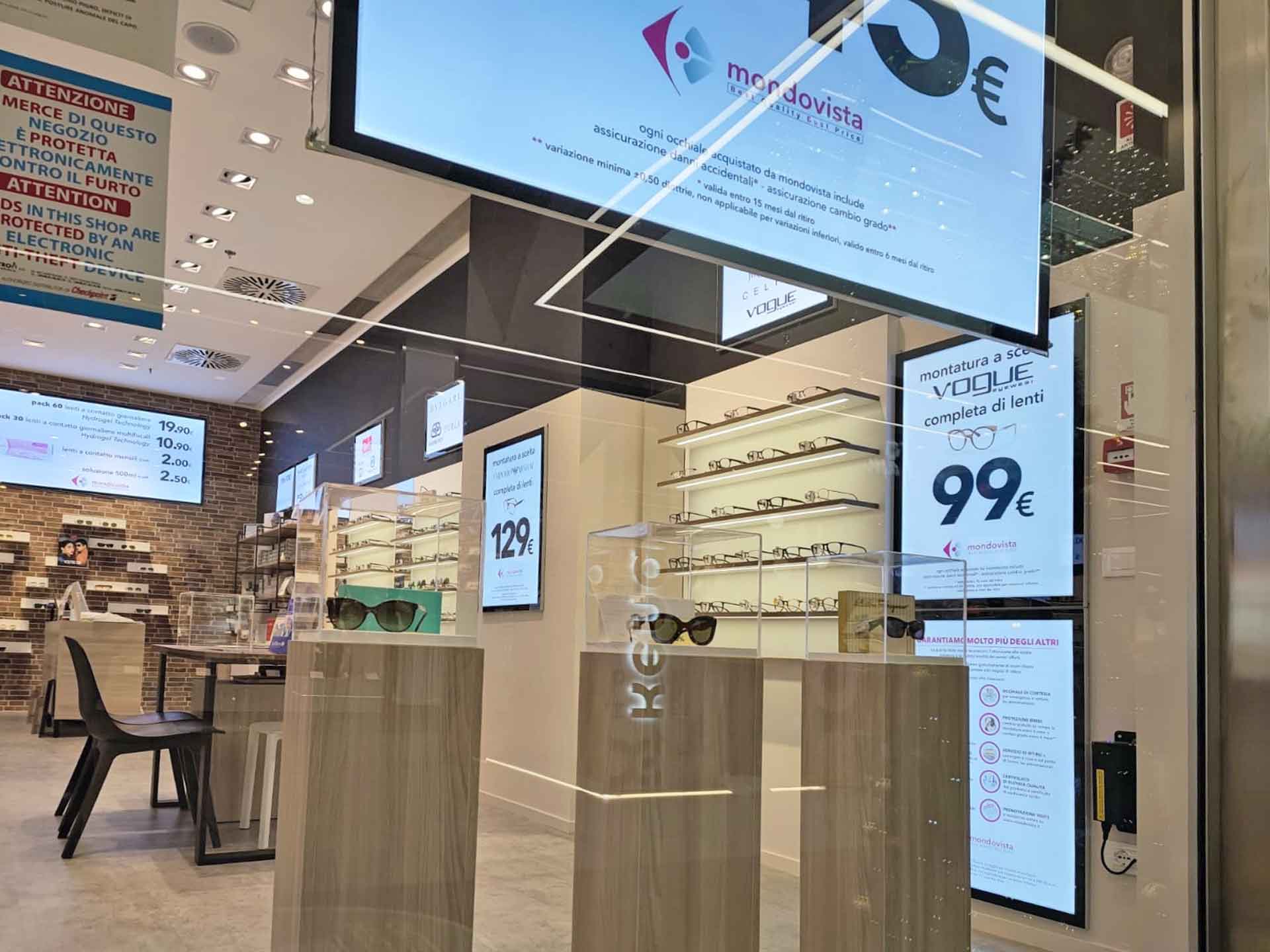 Ottica Mondovista - AGELL Arredamento Farmacie e Ottici